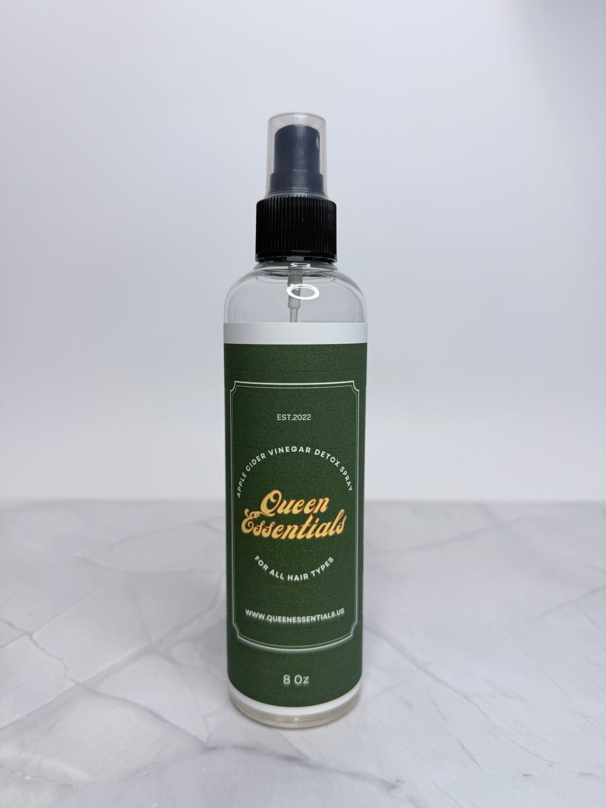 Apple cider vinegar detox spray