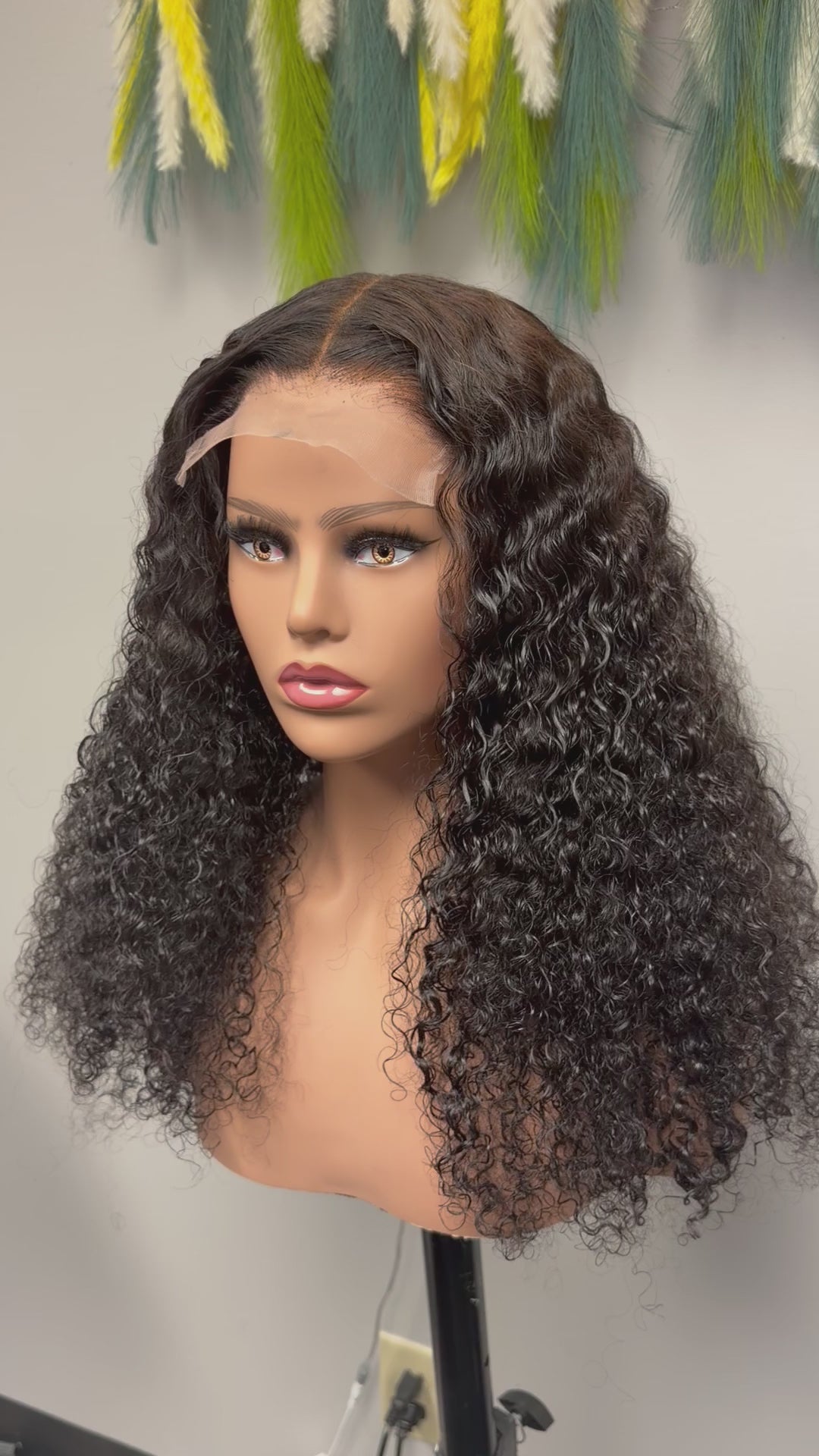 18 inch Burmese curly unit